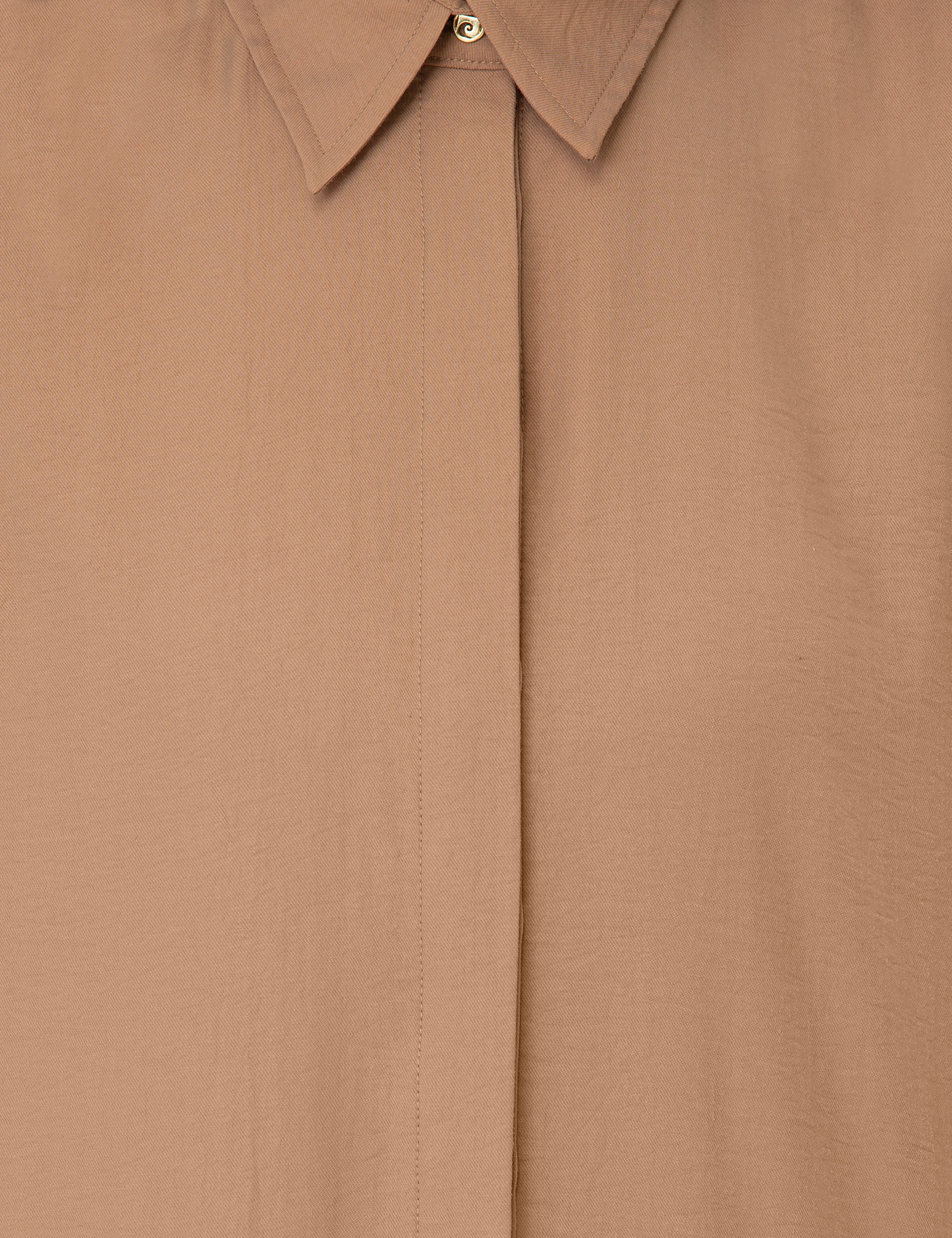 Camel Comfort Fit Uzun Kollu Gömlek