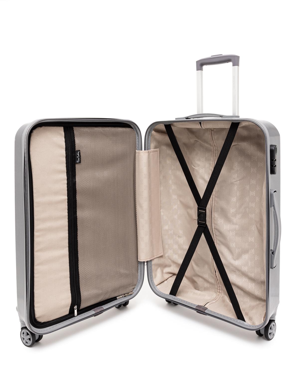 Gri Orta Boy Valiz - 50267663002