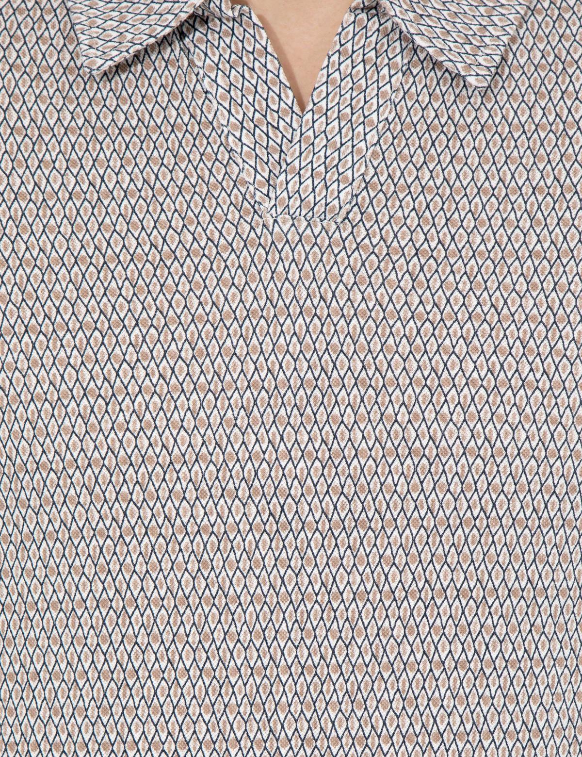 Coral Baskılı Polo Yaka Tişört - 50249696037