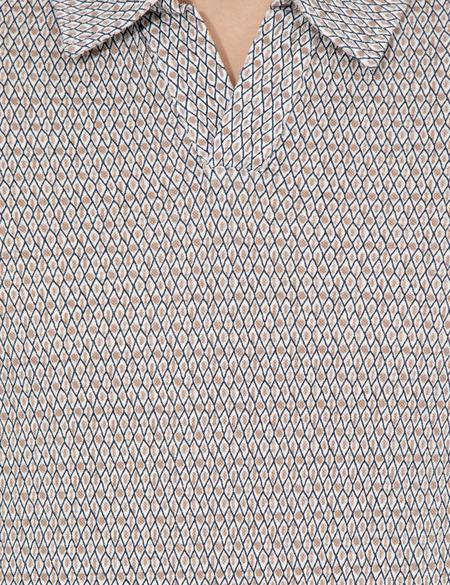 Coral Baskılı Polo Yaka Tişört - 50249696037