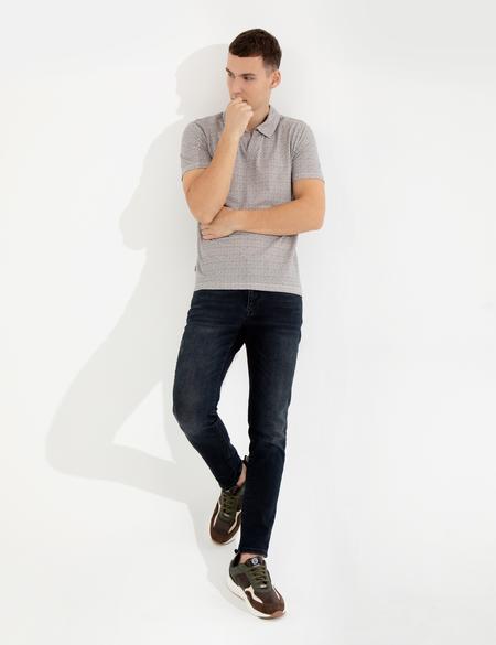 Coral Baskılı Polo Yaka Tişört - 50249696037