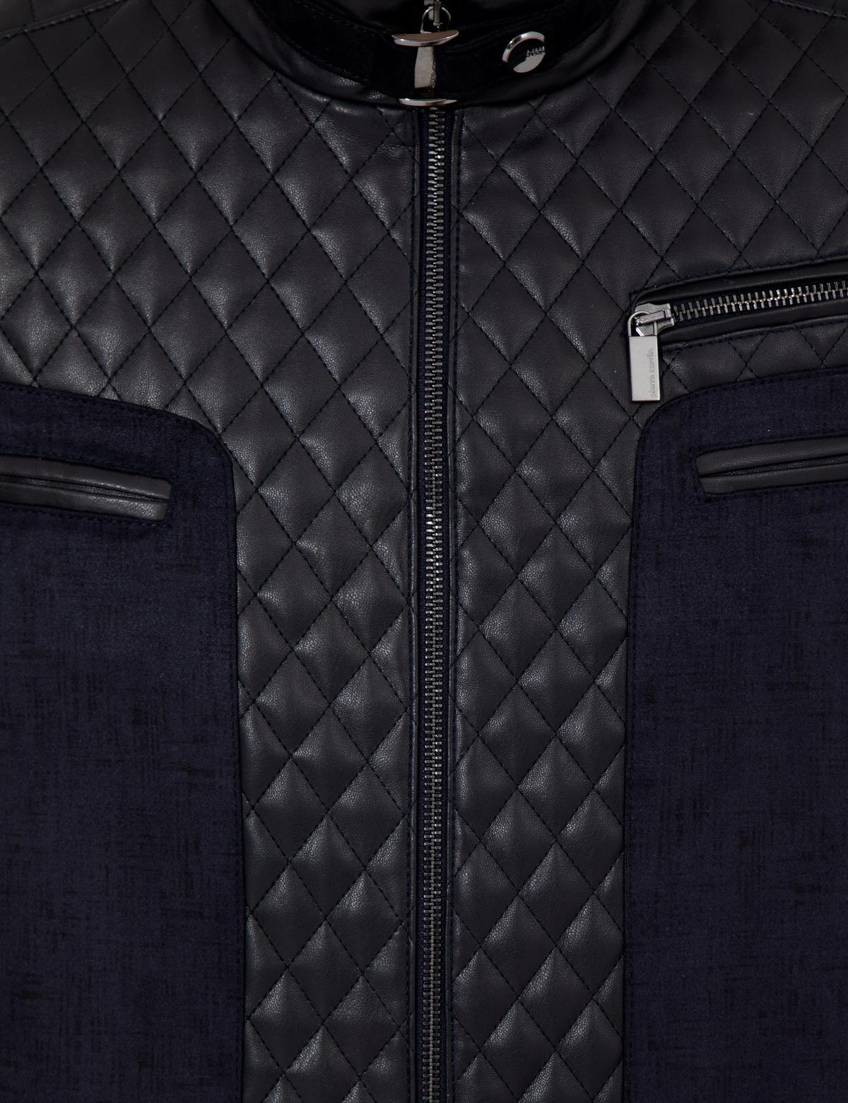 Lacivert Deri Ceket - 50262432011