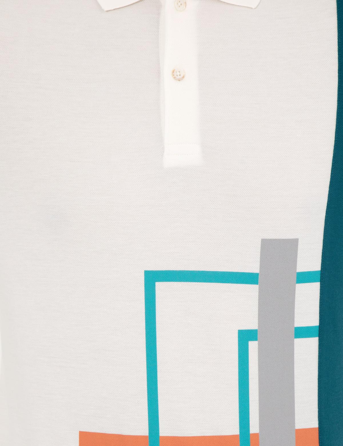 Zümrüt Slim Fit Baskılı Polo Yaka Tişört - 50249805054