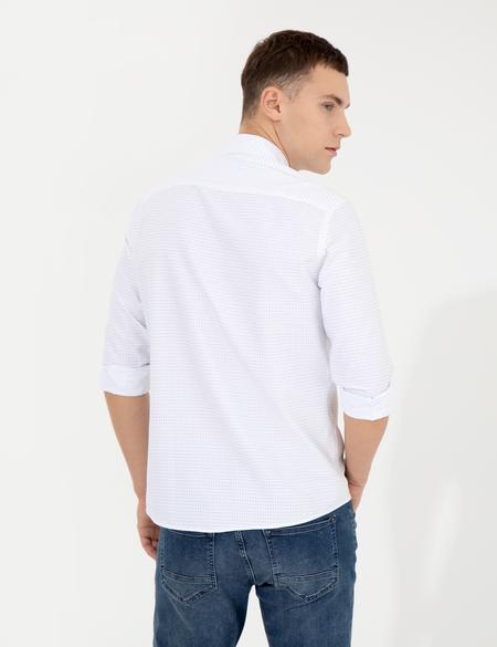 Antrasit Slim Fit Uzun Kollu Gömlek - 50255249007