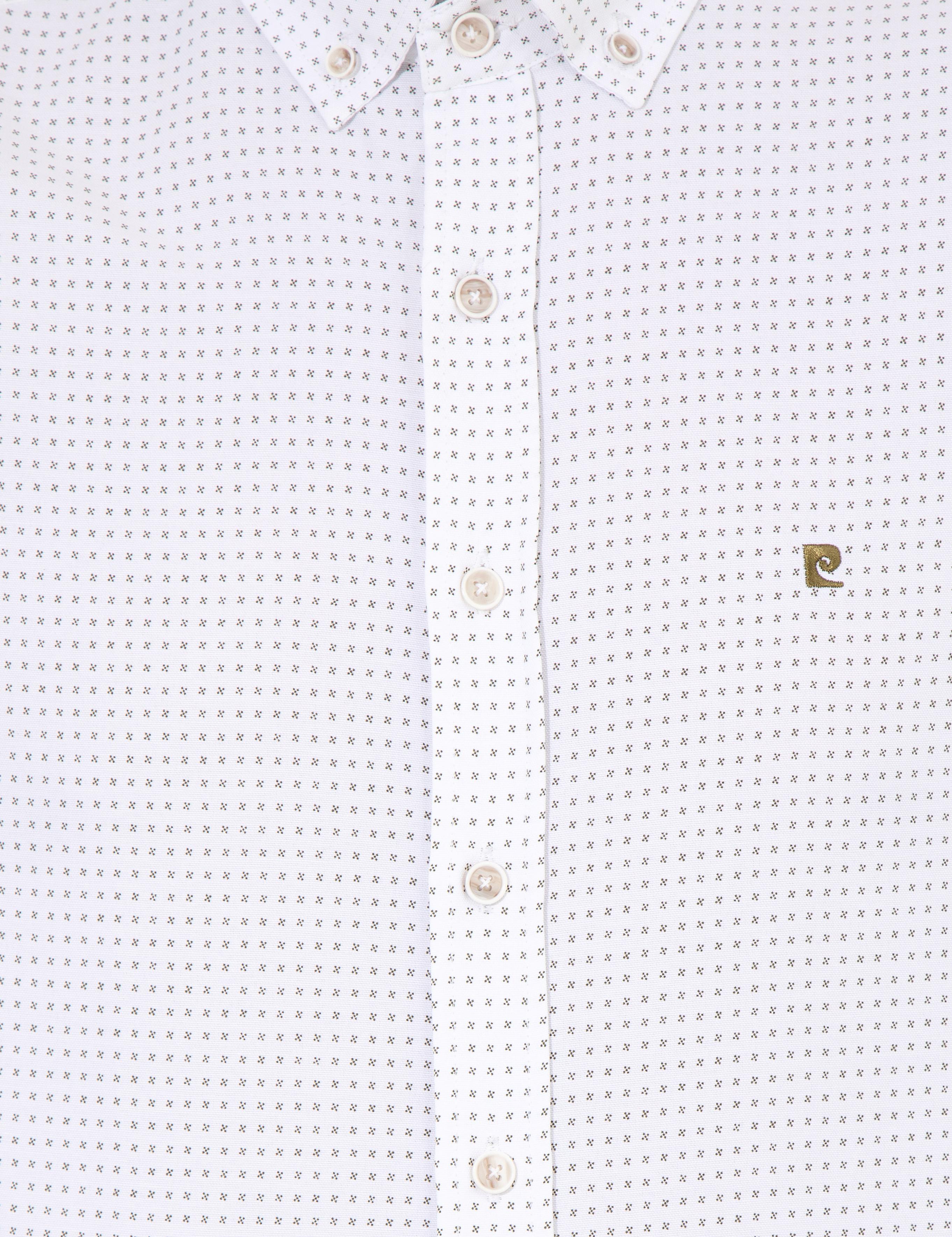 Haki Slim Fit Uzun Kollu Gömlek