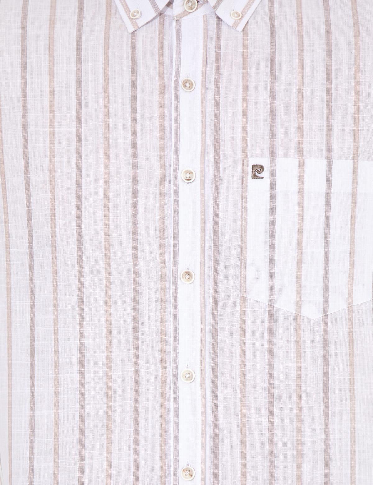 Bej Regular Fit Kısa Kollu Gömlek - 50252475007