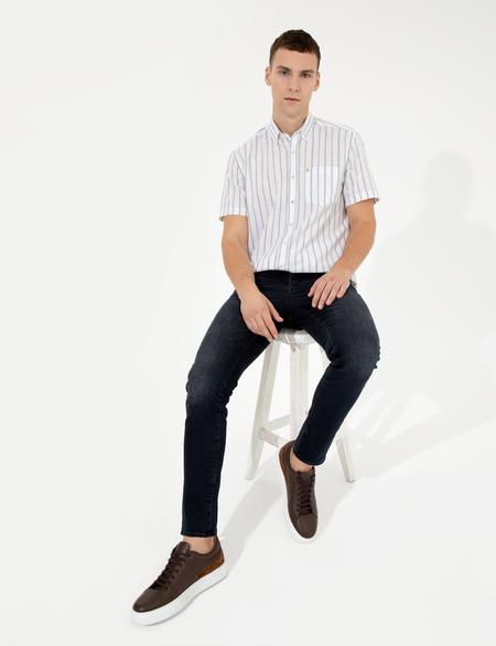 Haki Regular Fit Kısa Kollu Gömlek - 50252475017