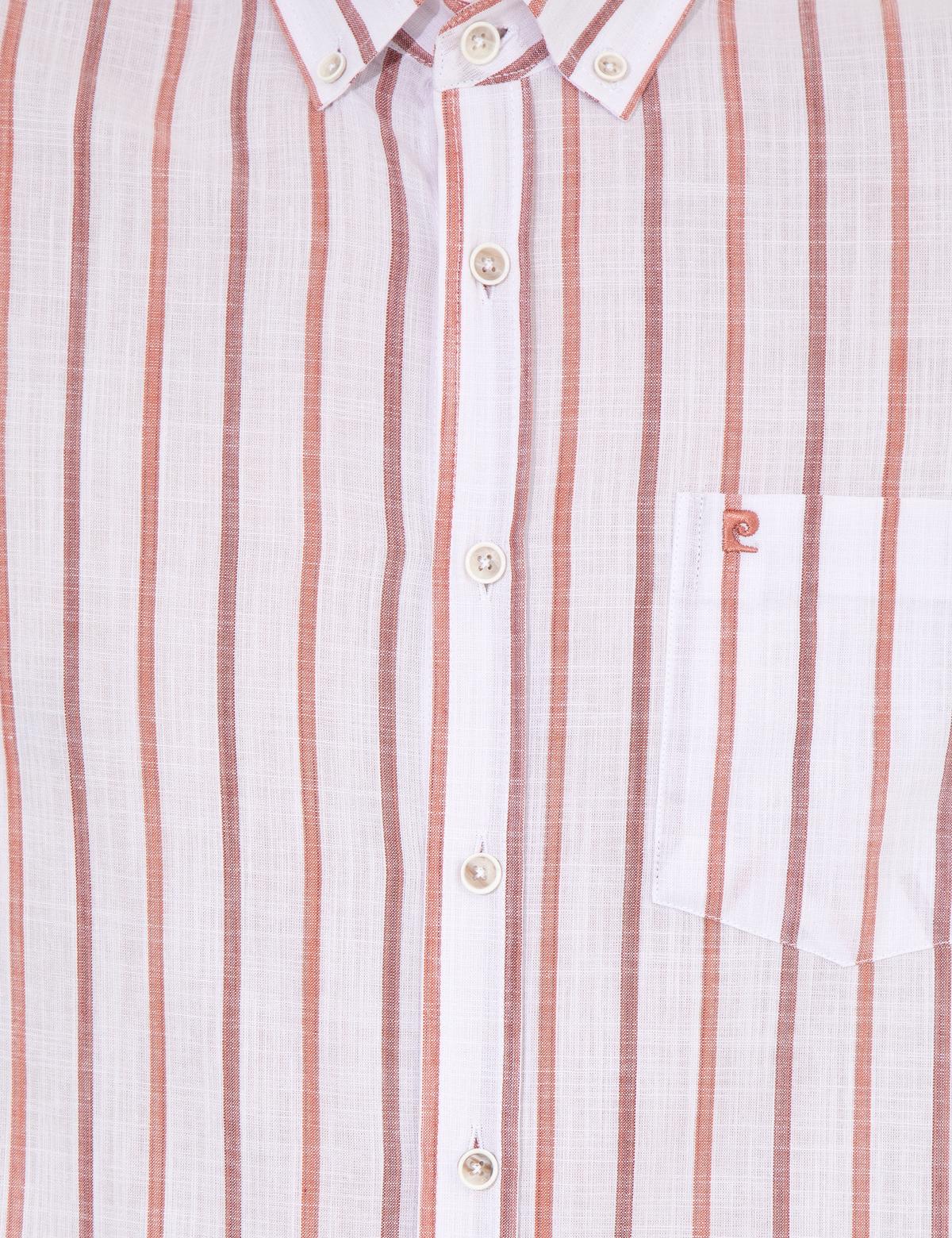 Kiremit Regular Fit Kısa Kollu Gömlek - 50252475026