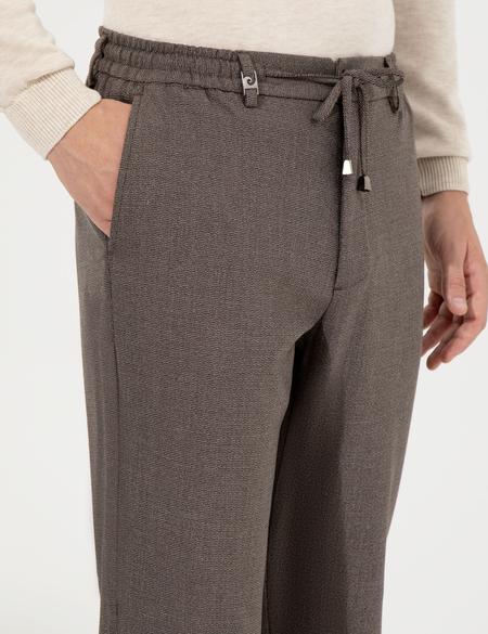 Kahverengi Slim Fit Kumaş Pantolon - 50260548045