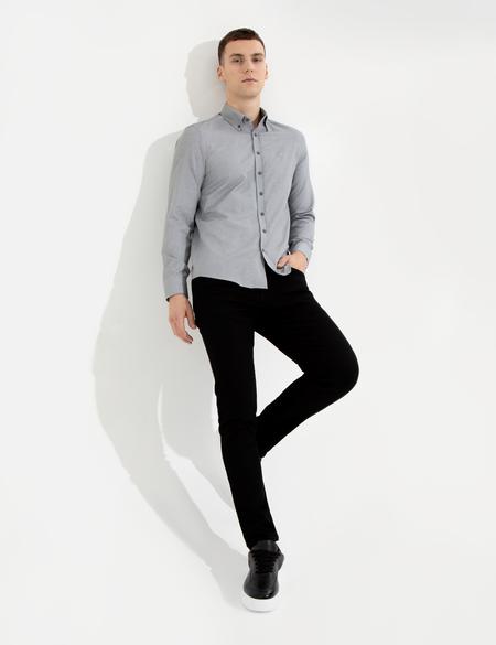 Haki Slim Fit Oxford Gömlek - 50258968046