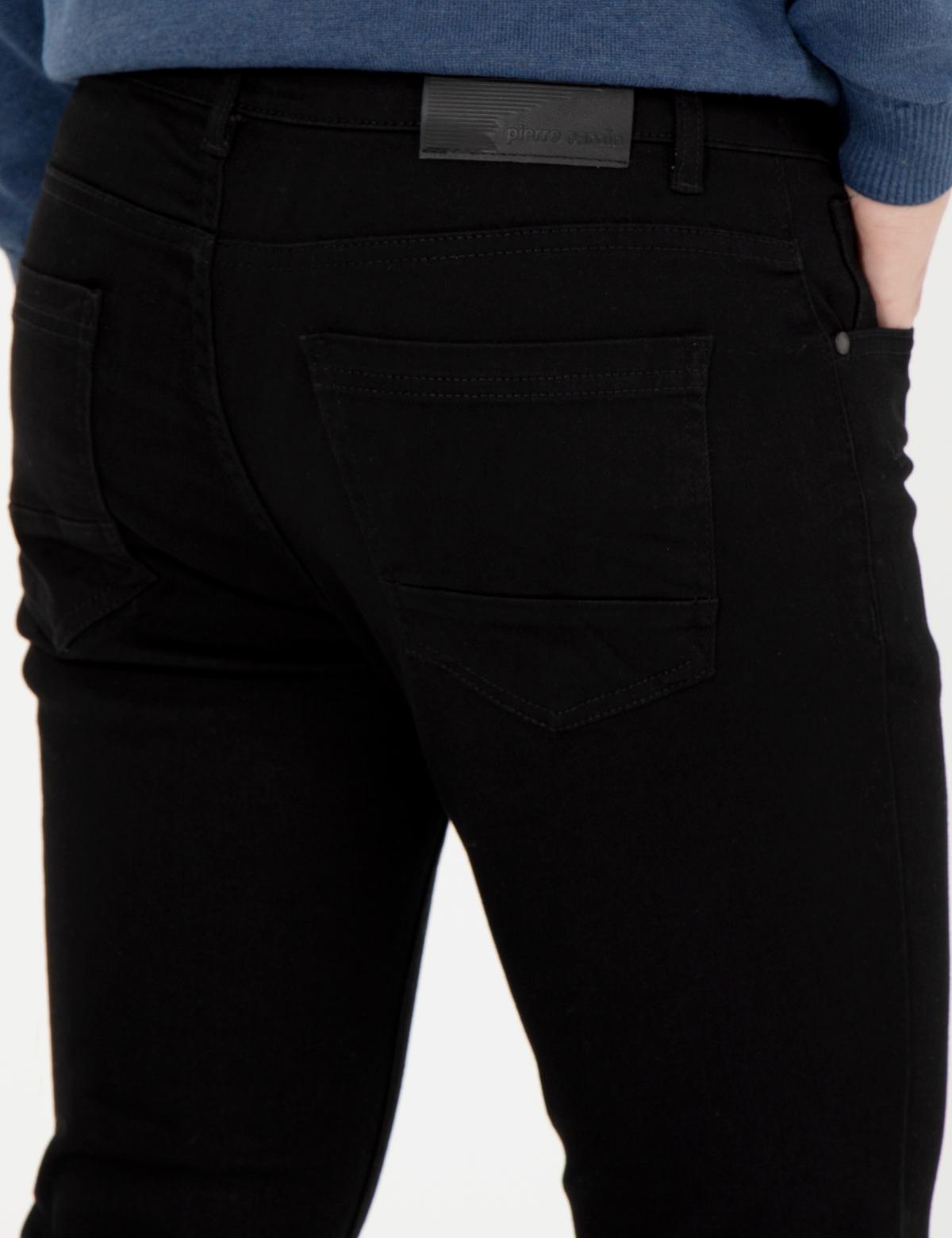 Siyah Slim Fit Jean Pantolon - 50259699011