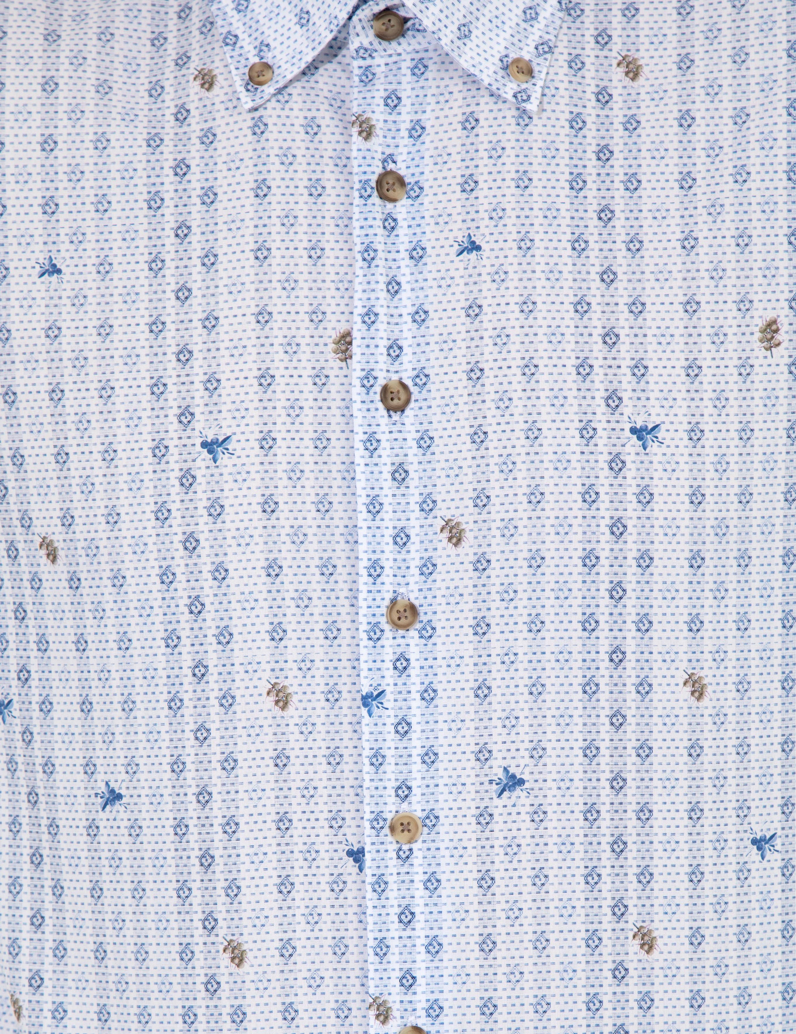 Mavi Slim Fit Uzun Kollu Gömlek