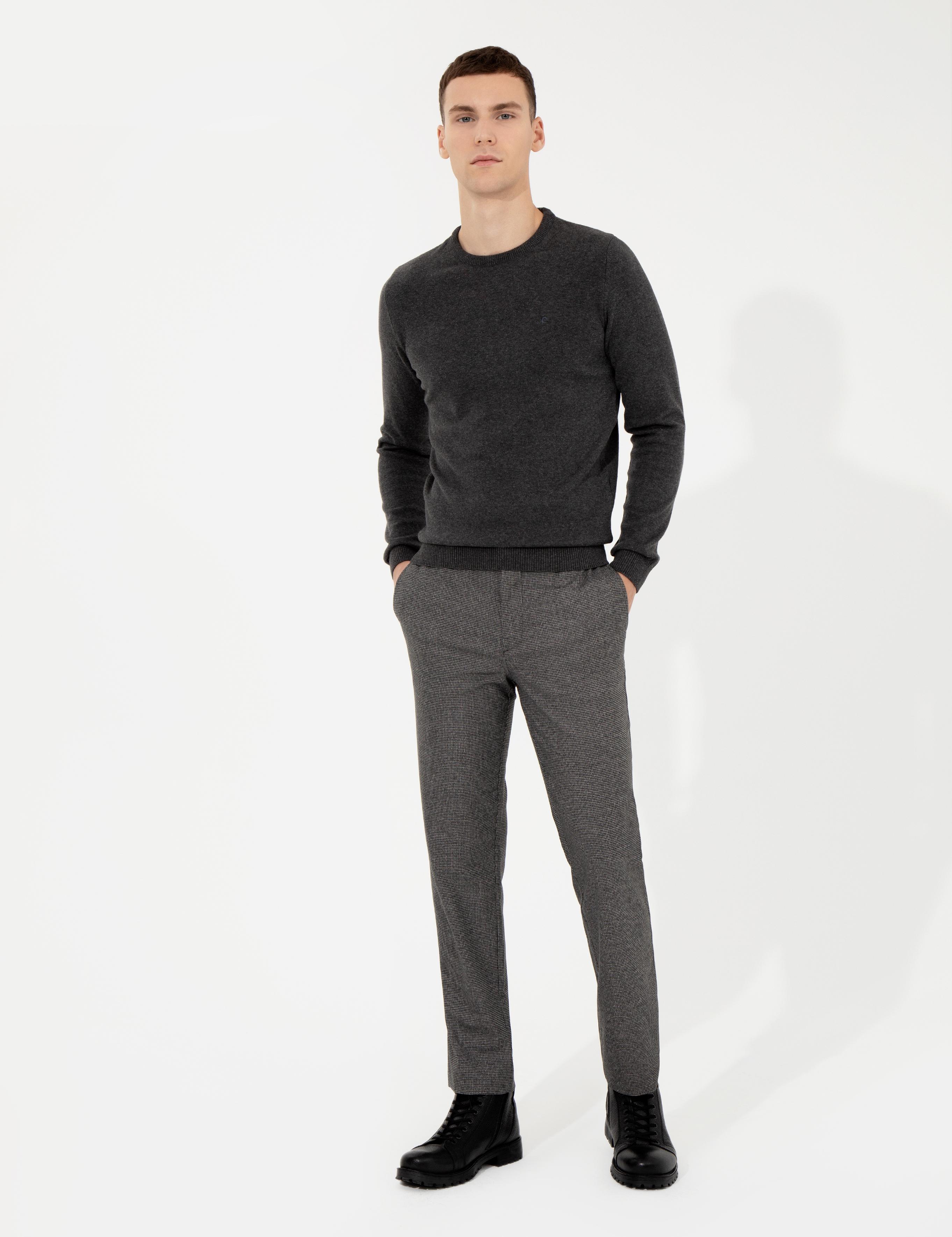 Füme Slim Fit Kumaş Pantolon