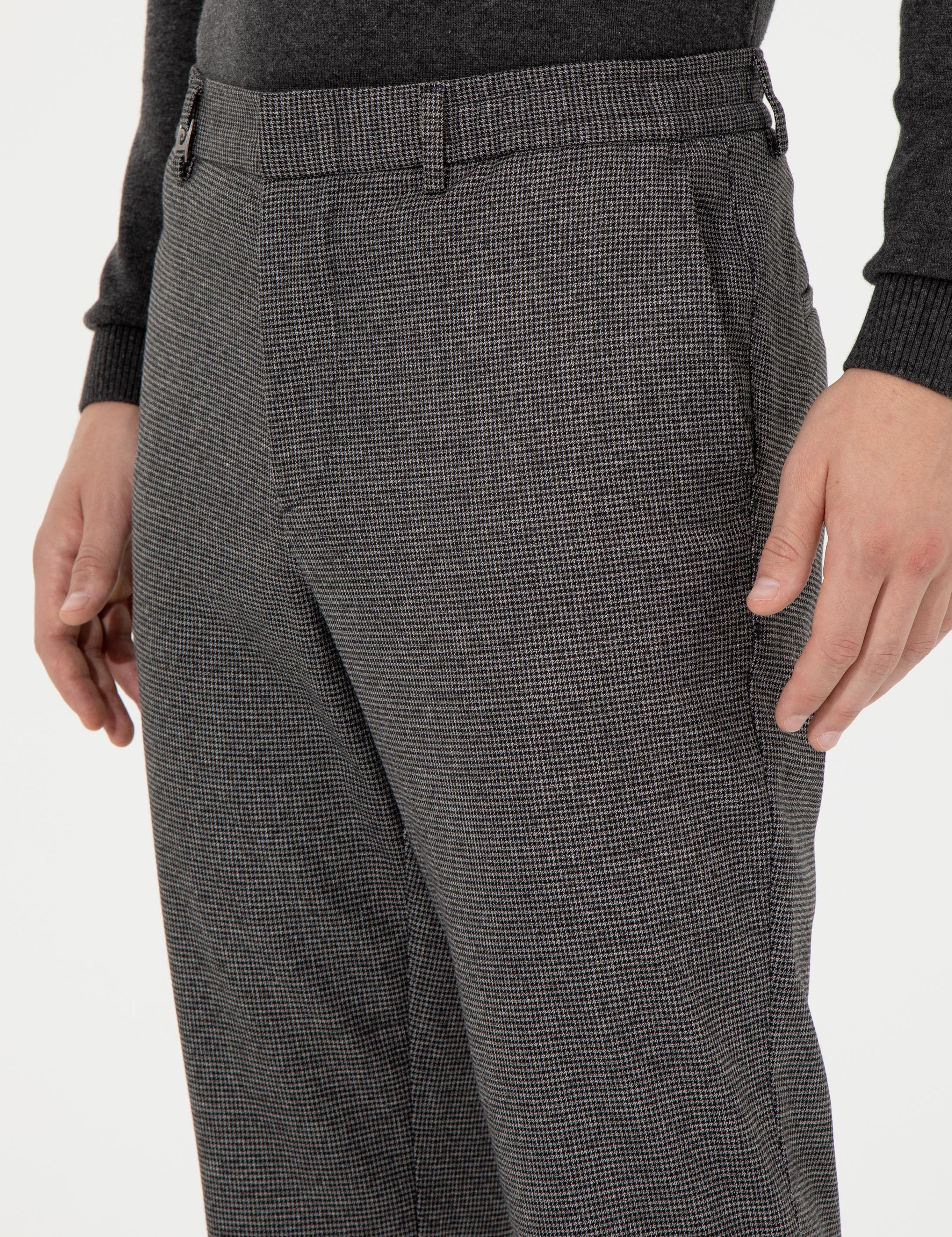 Füme Slim Fit Kumaş Pantolon