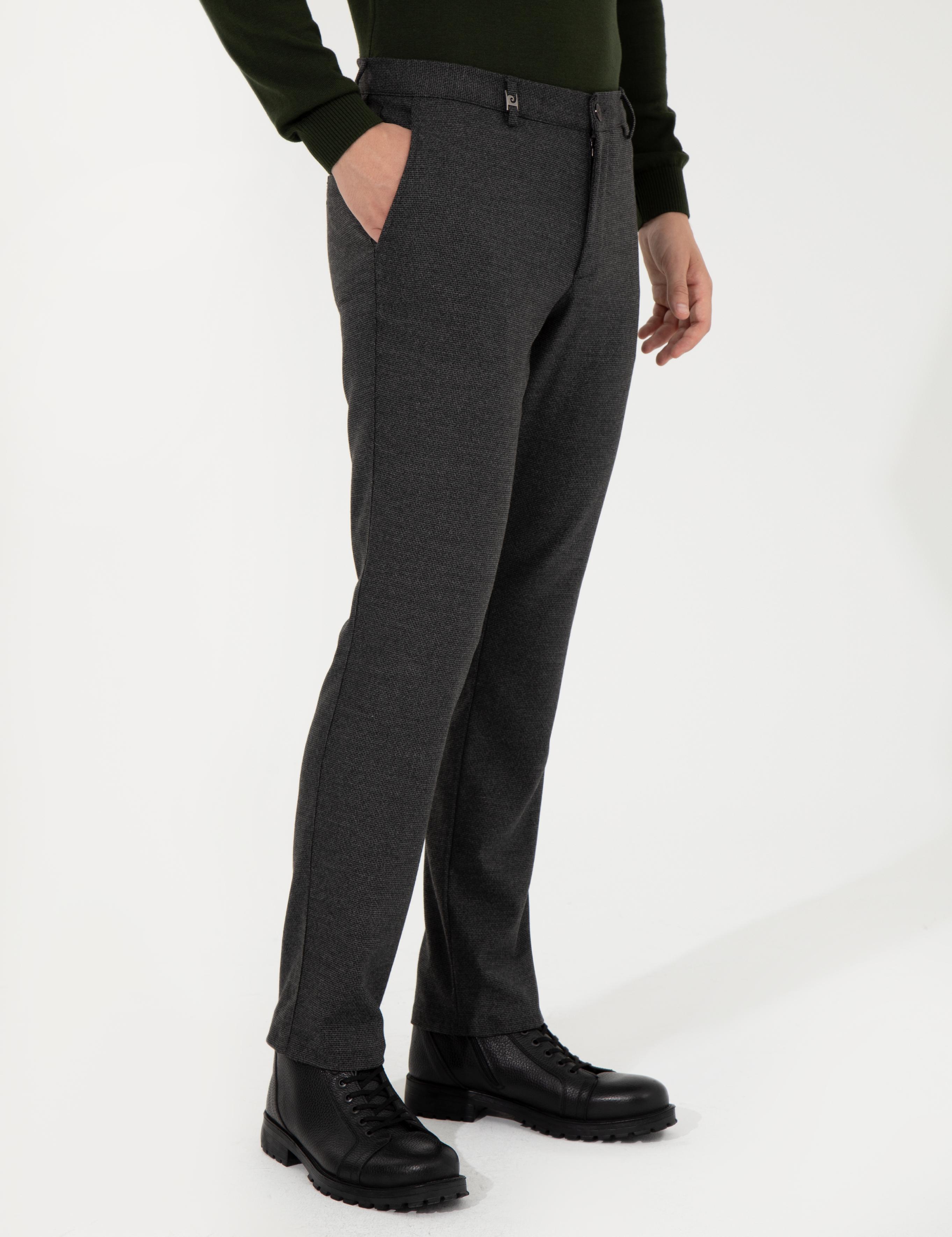 Antrasit Slim Fit Kumaş Pantolon