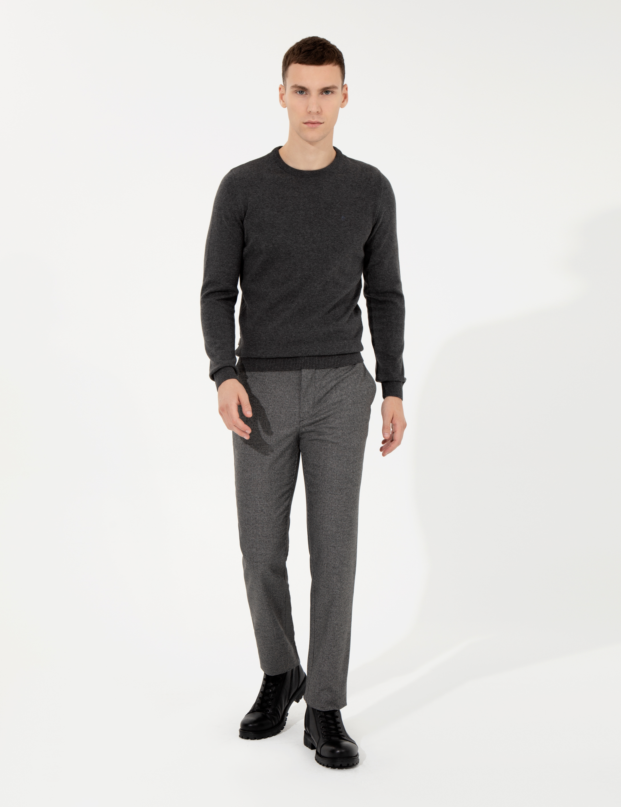 Füme Slim Fit Kumaş Pantolon - Image 1