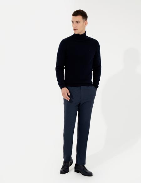 Lacivert Slim Fit Kumaş Pantolon - 50260548024