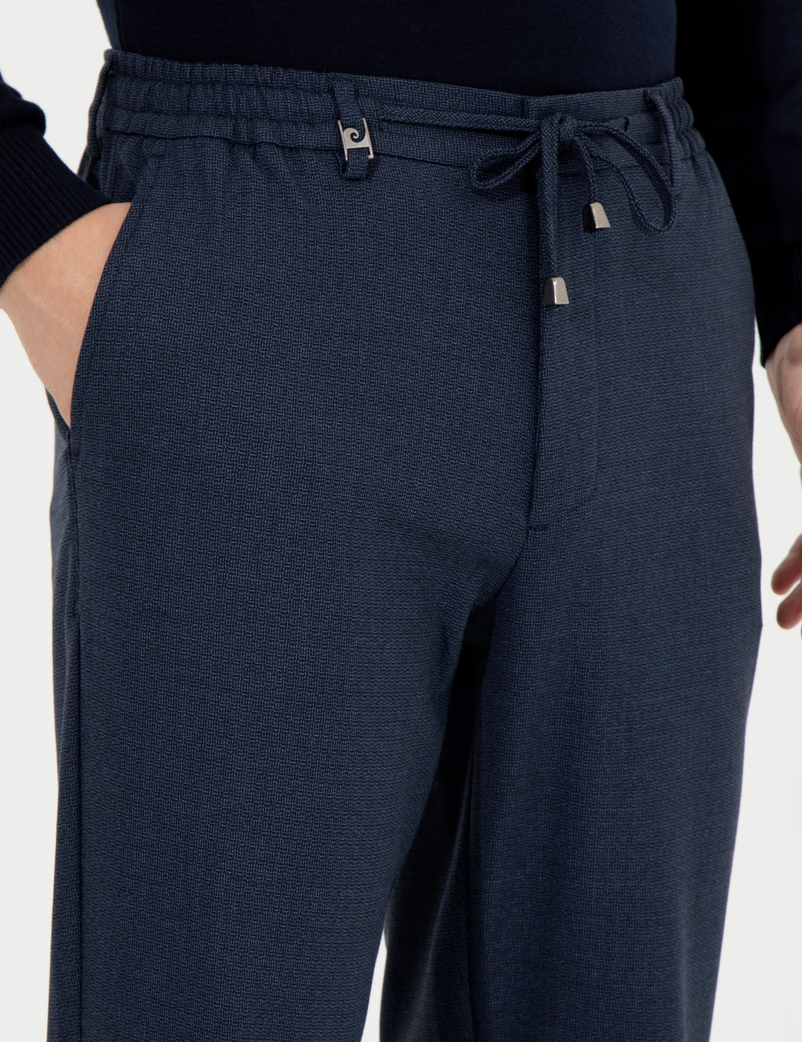 Lacivert Slim Fit Kumaş Pantolon