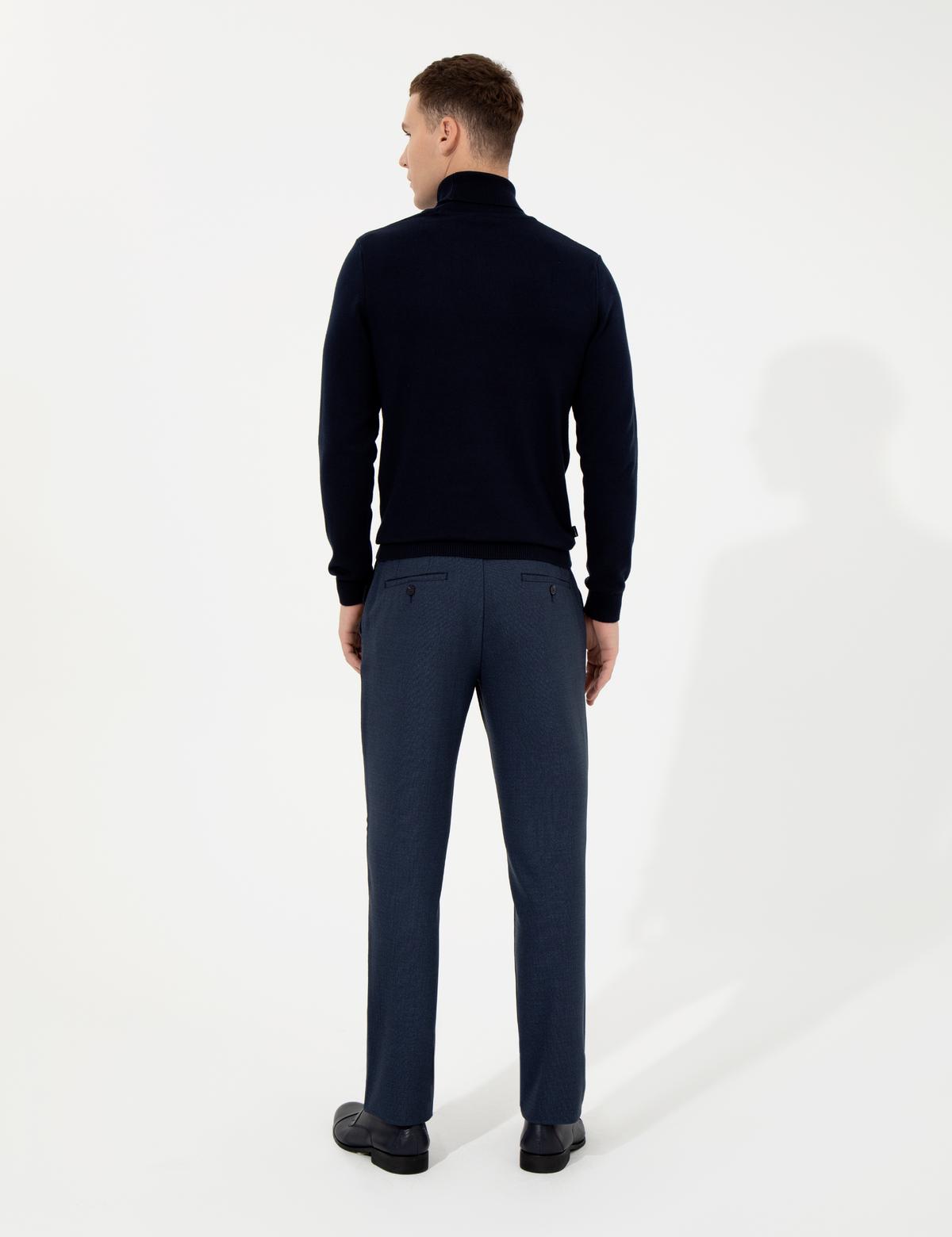 Lacivert Slim Fit Kumaş Pantolon - 50260548024