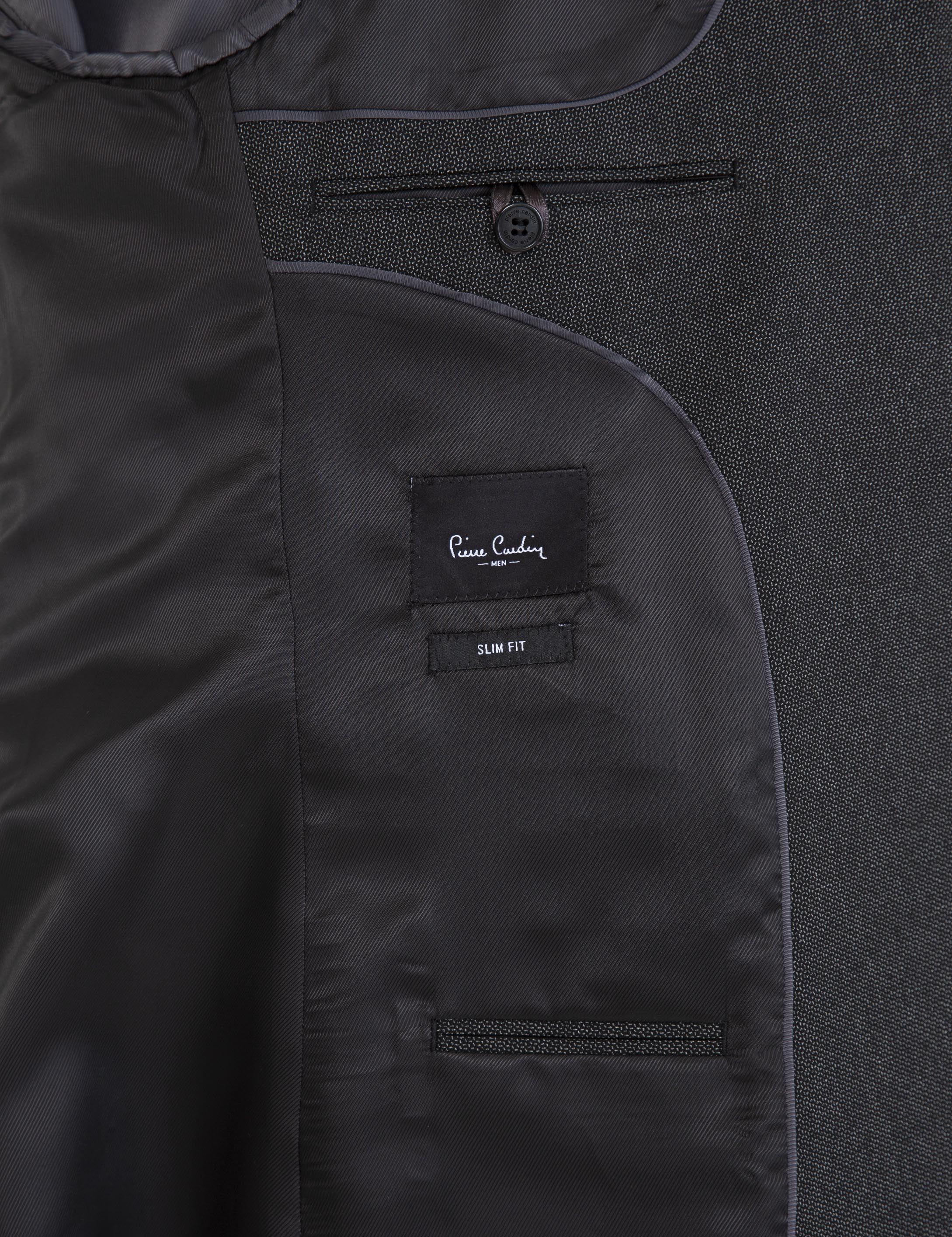 Siyah Slim Fit Takım Elbise - Image 6