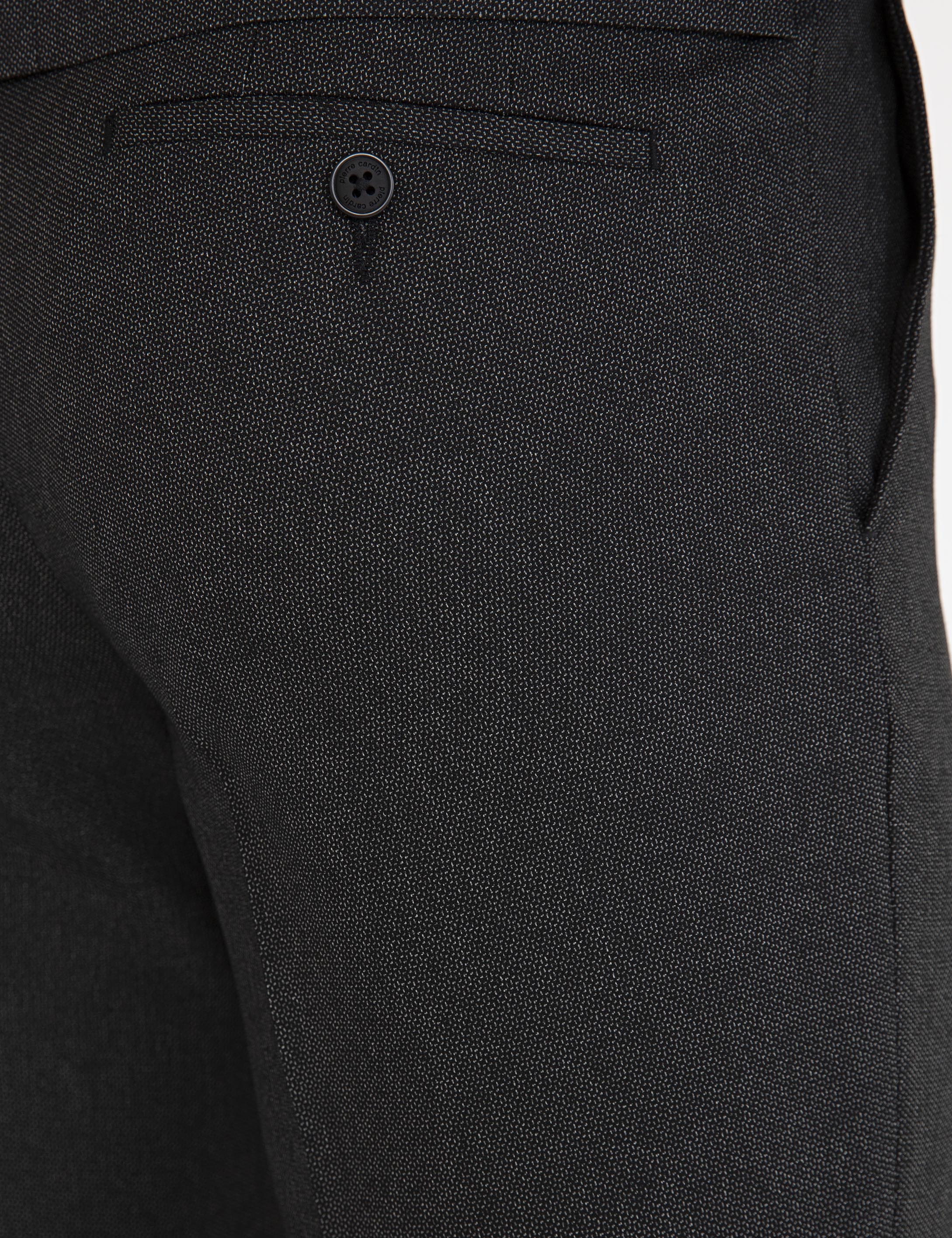 Siyah Slim Fit Takım Elbise - Image 5