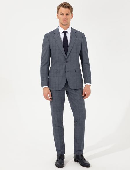 Açık Lacivert Ex. Slim Fit Takım Elbise - 50249266005