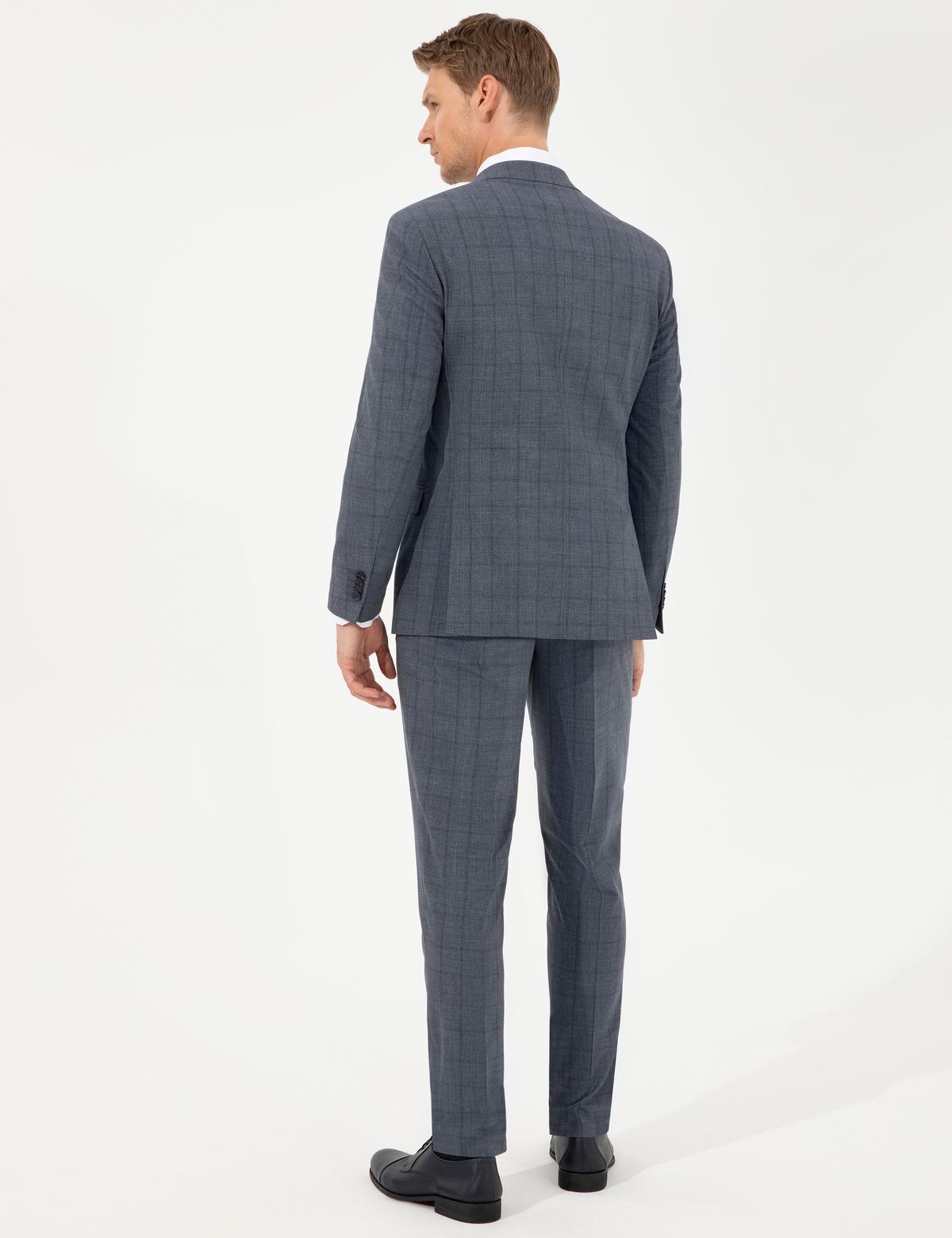 Açık Lacivert Ex. Slim Fit Takım Elbise - 50249266005