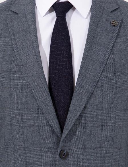 Açık Lacivert Ex. Slim Fit Takım Elbise - 50249266005