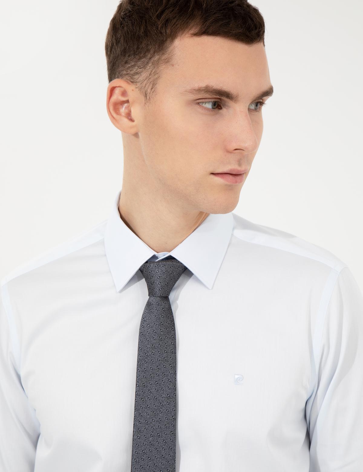 Açık Mavi Slim Fit Uzun Kollu Klasik Gömlek - 50251166021