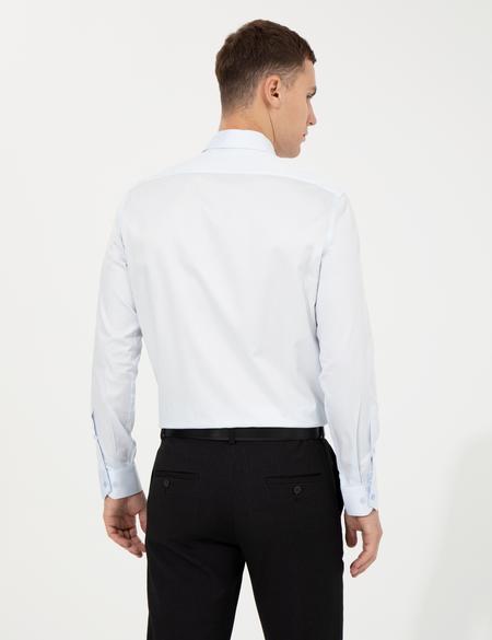 Açık Mavi Slim Fit Uzun Kollu Klasik Gömlek - 50251166021