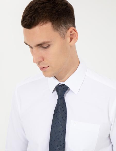 Beyaz Regular Fit Uzun Kollu Klasik Gömlek - 50258965014