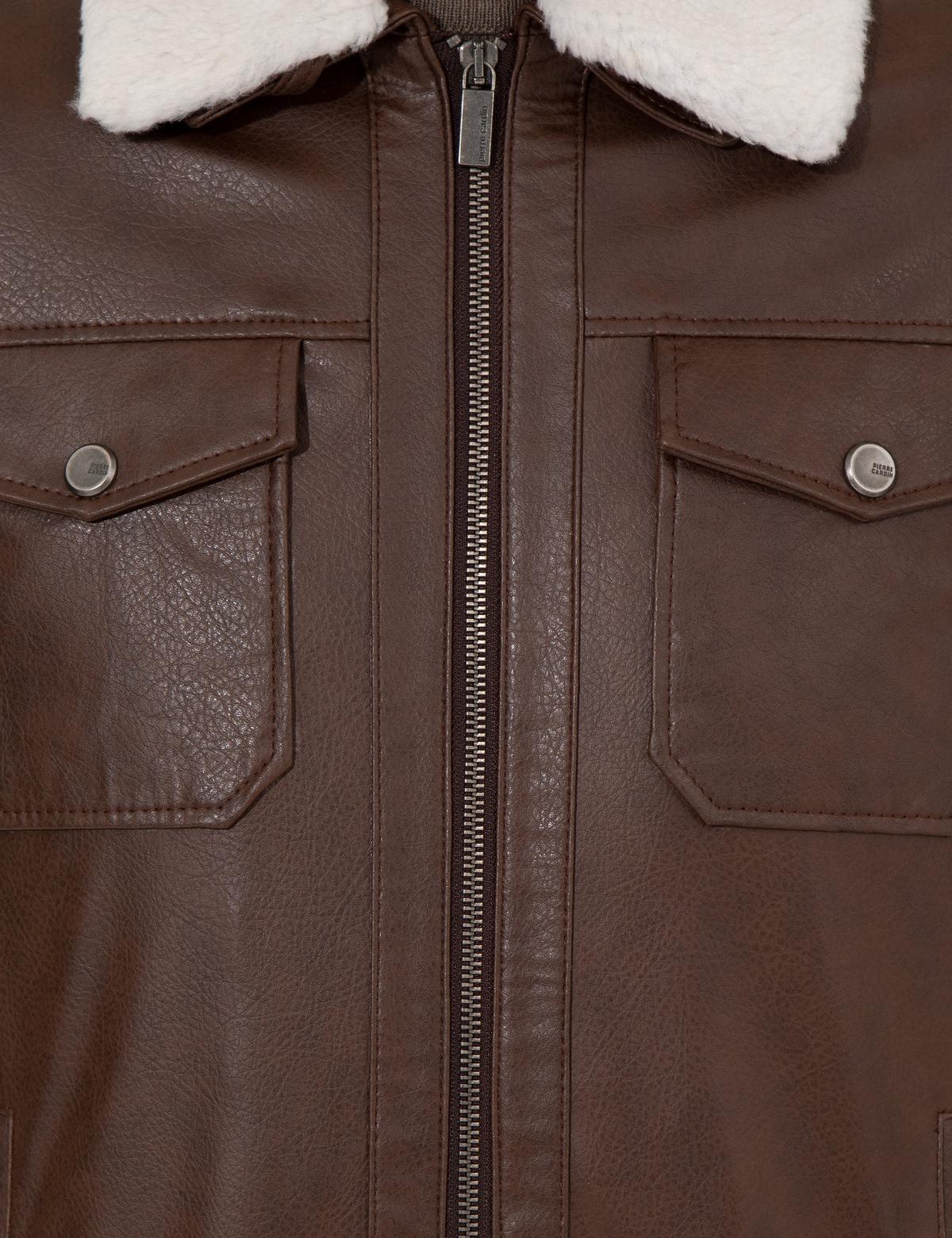 Camel Deri Ceket - 50262422024