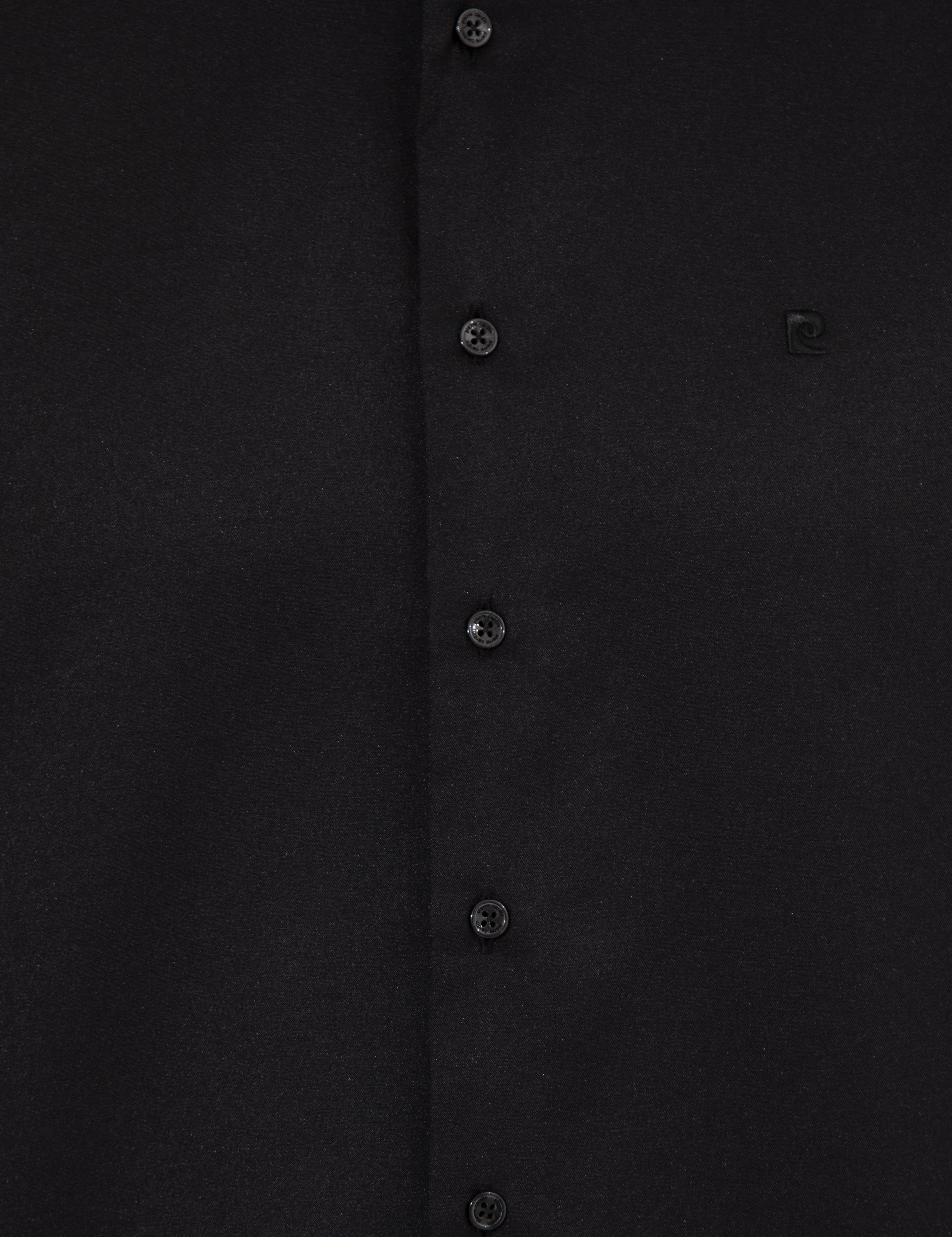 Siyah Slim Fit Uzun Kollu Klasik Gömlek