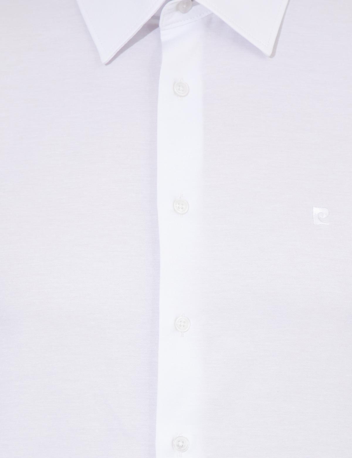 Beyaz Slim Fit Uzun Kollu Klasik Gömlek - 50258918012