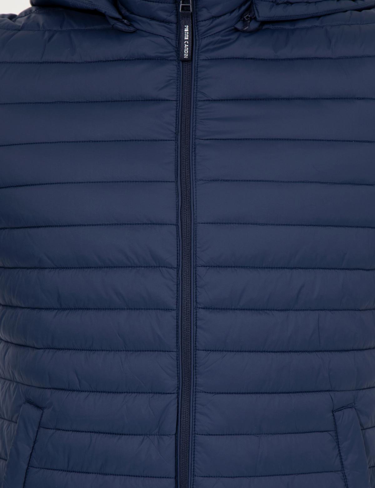 Lacivert Kapişonlu Baharlık Mevsimlik Mont - 50254631019