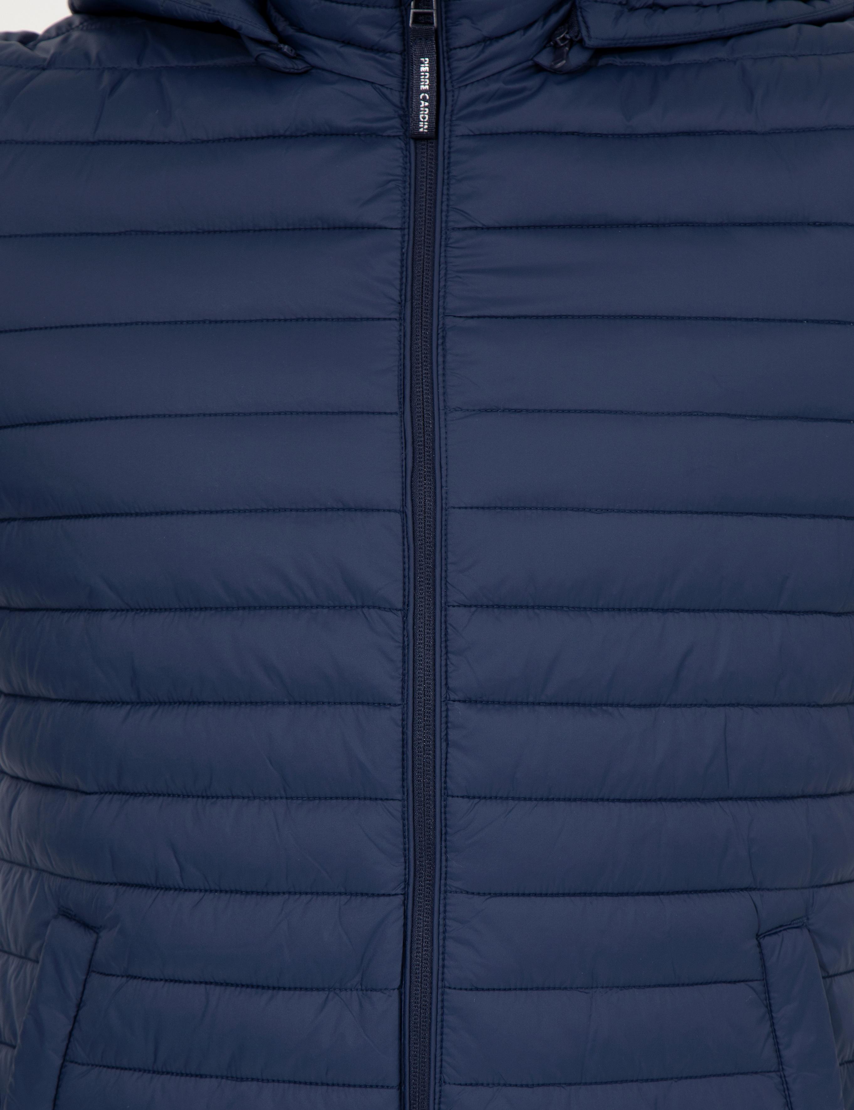 Lacivert Kapişonlu Baharlık Mevsimlik Mont