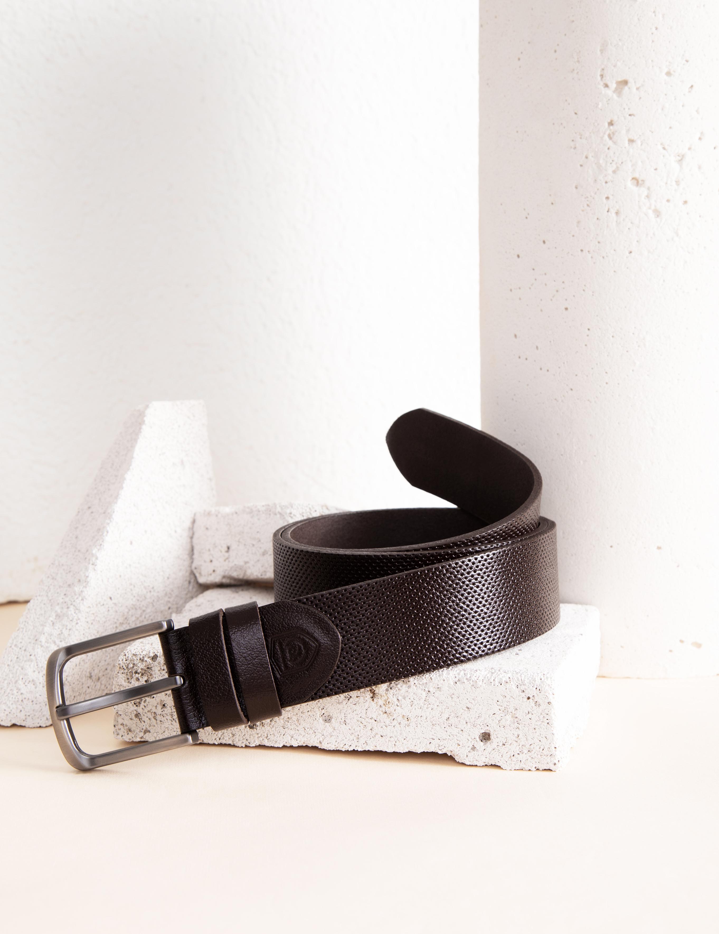 Kahverengi Denim Kemer