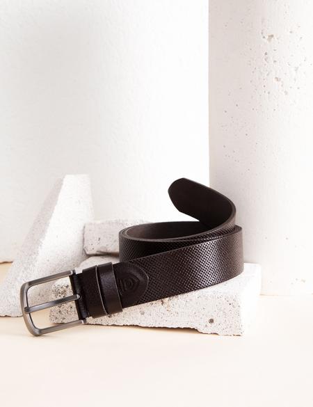 Kahverengi Denim Kemer - 50266737006