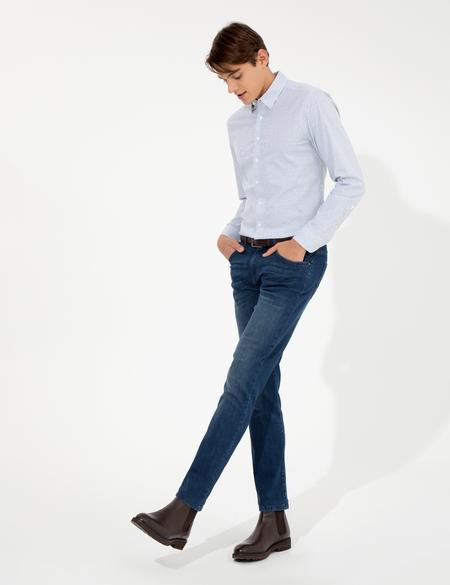 İndigo Straight Fit Jean Pantolon - 50259692012