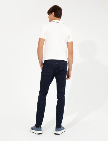 Lacivert Slim Fit Jean Pantolon - 50259688011