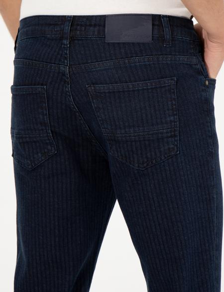 Lacivert Slim Fit Jean Pantolon - 50259688011