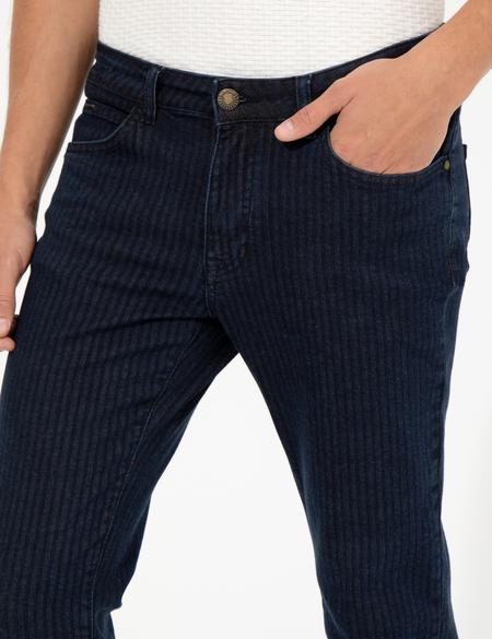 Lacivert Slim Fit Jean Pantolon - 50259688011
