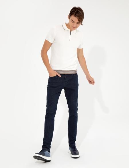 Lacivert Slim Fit Jean Pantolon - 50259688011