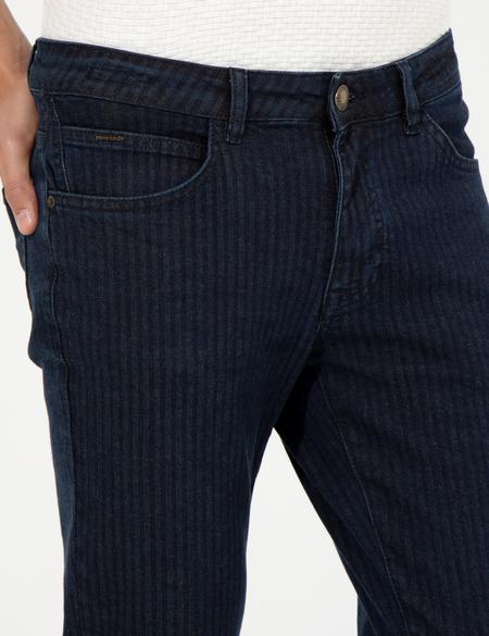 Lacivert Slim Fit Jean Pantolon - 50259688011