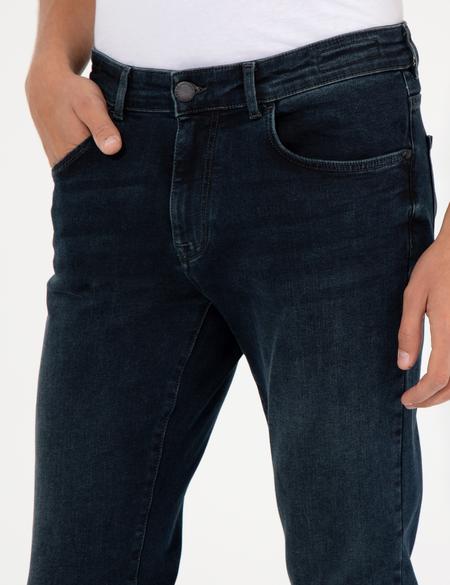 Lacivert Slim Fit Jean Pantolon - 50259673007