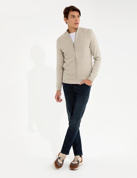 Lacivert Slim Fit Jean Pantolon - 50259673007