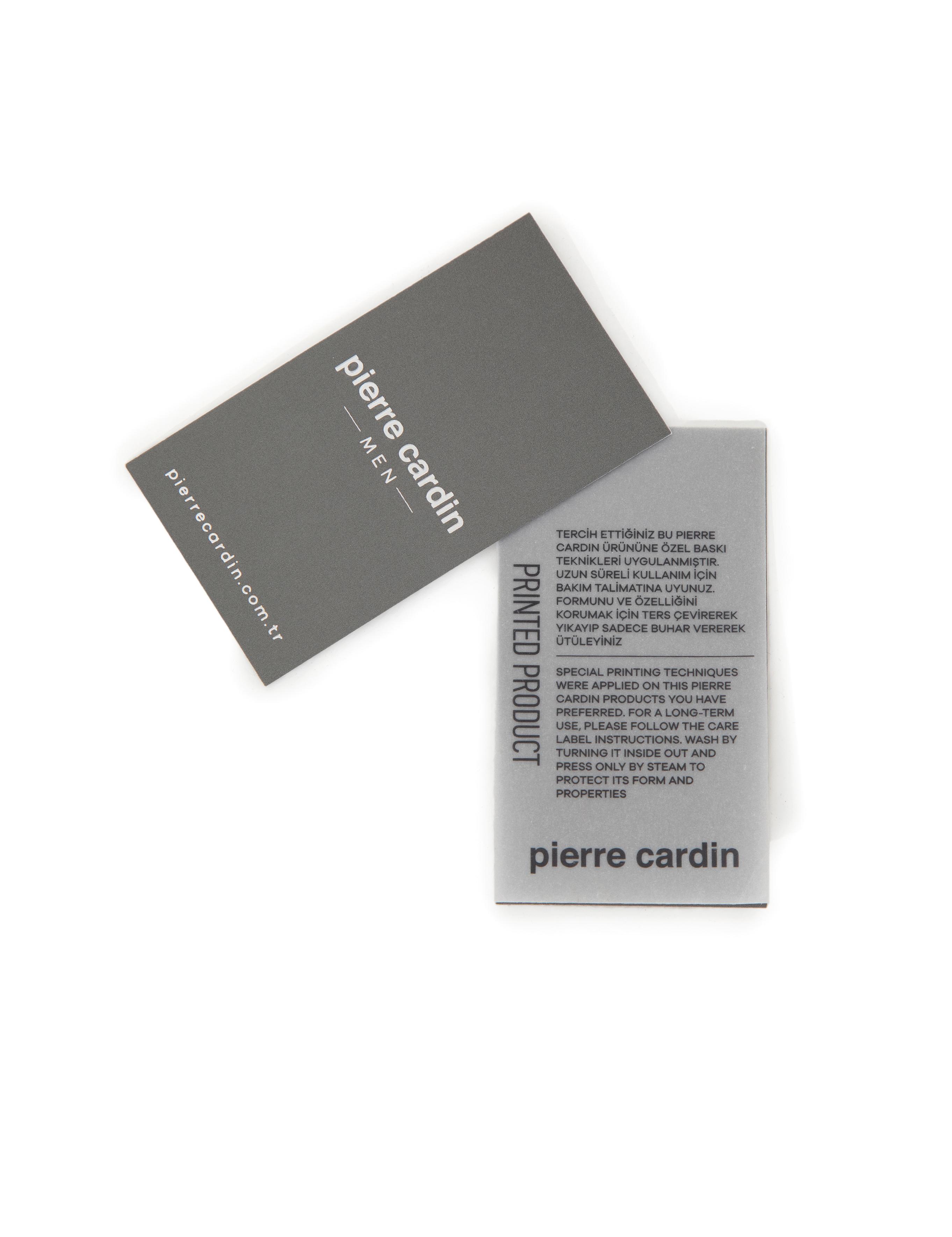 Lacivert Slim Fit Bisiklet Yaka Tişört