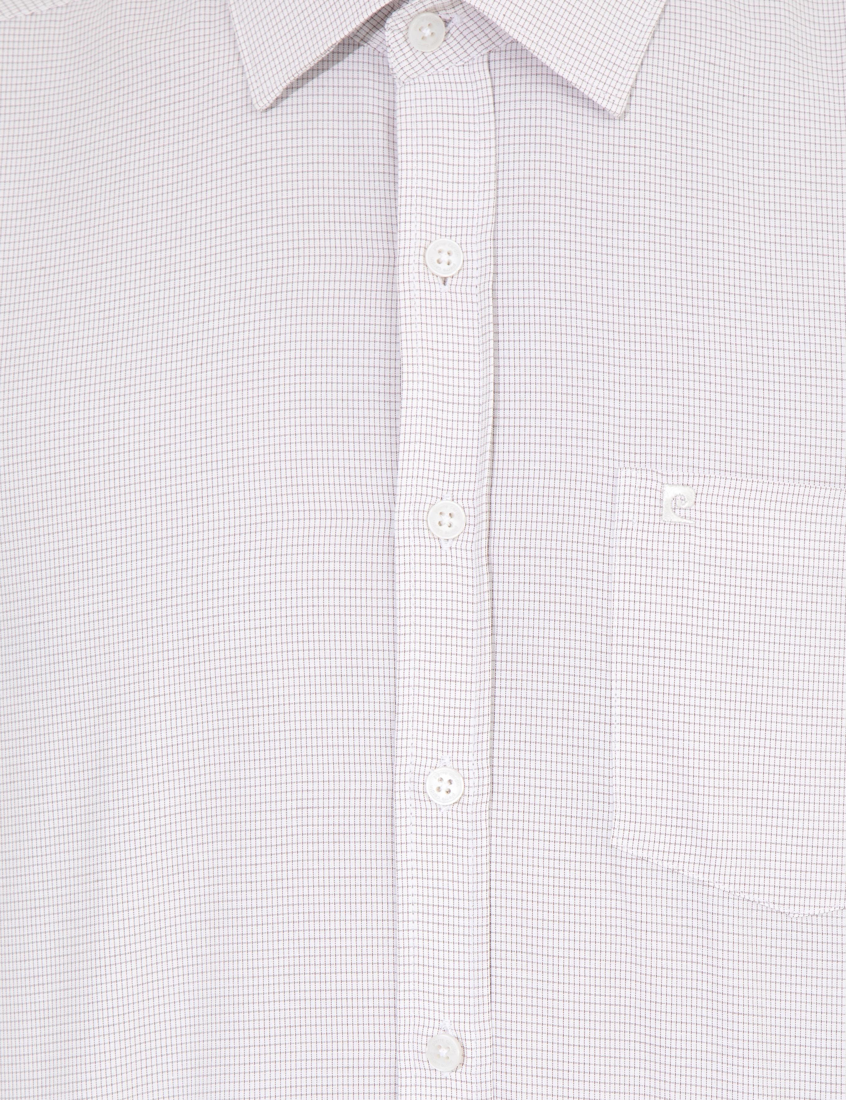 Bej Regular Fit Kısa Kollu Gömlek