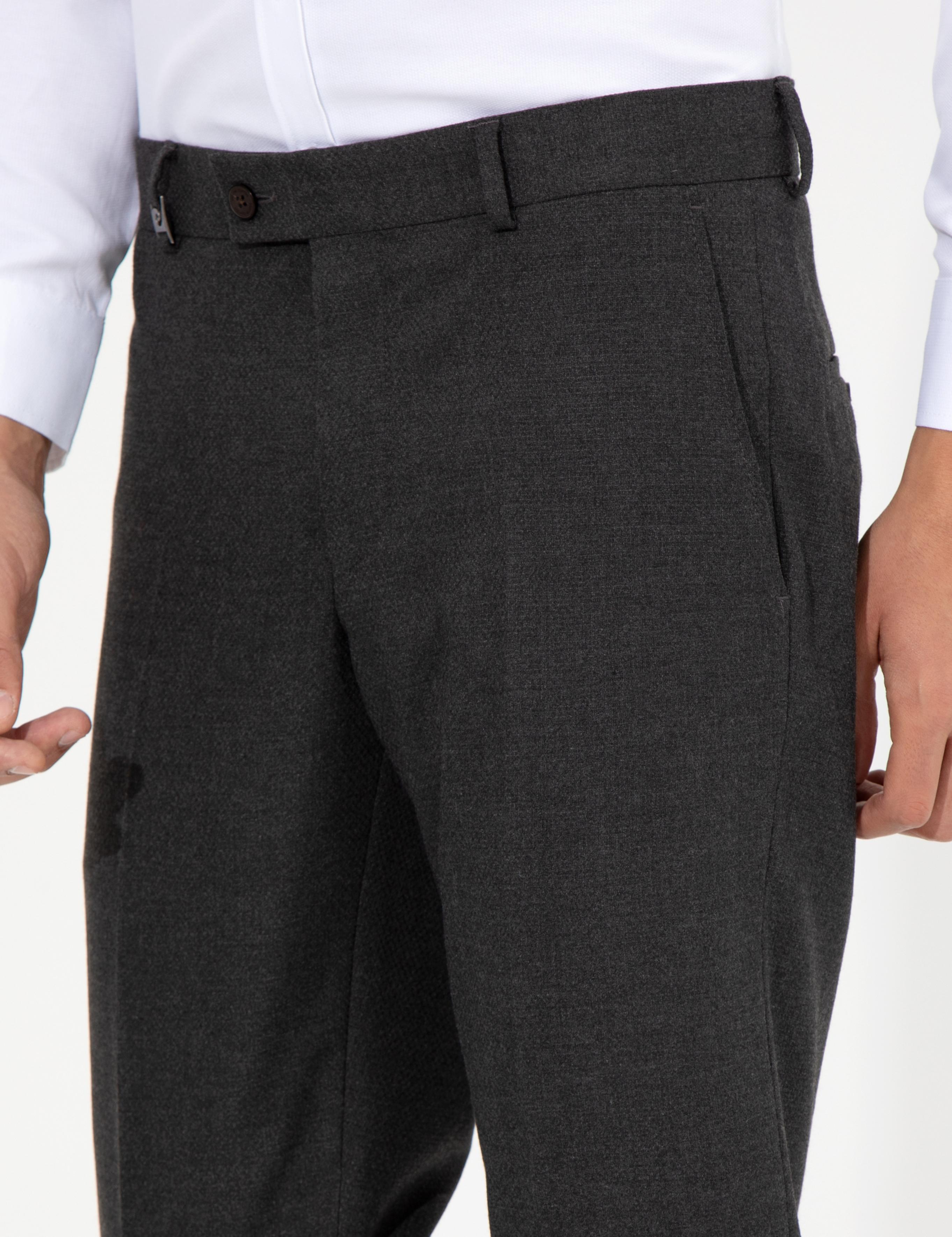 Füme Slim Fit Kumaş Pantolon