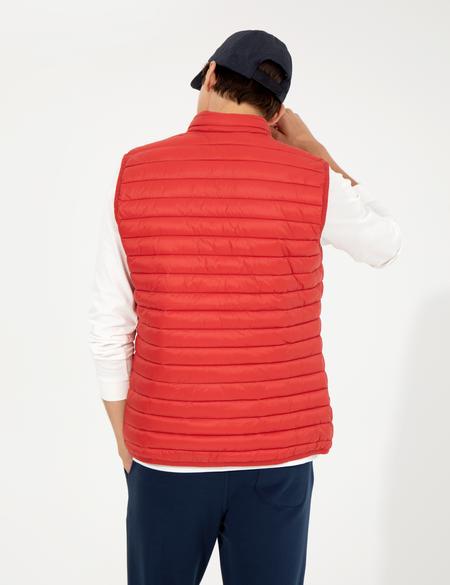 Kırmızı Standart Fit Yelek - 50254626026